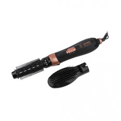 Фен-щетка HOTTEK HT-967-230 черный/коричневый