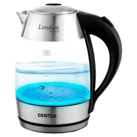 Электрический чайник Centek CT-0059 London серебристый