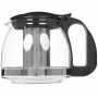 Чайник заварочный с ситечком Lara LR06-20 Black 1.25 л прозрачный Чайник заварочный с ситечком Lara LR06-20 Black 1.25 л прозрачный