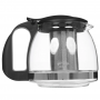 Чайник заварочный с ситечком Lara LR06-20 Black 1.25 л прозрачный Чайник заварочный с ситечком Lara LR06-20 Black 1.25 л прозрачный