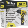 Дрель-шуруповерт Kolner KCD 12L желтый
