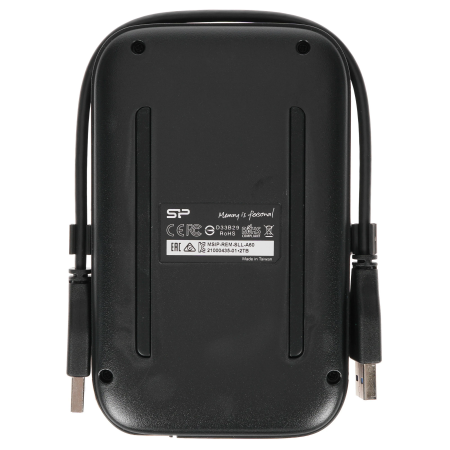 2 ТБ Внешний жесткий диск Silicon Power Armor A60 (SP020TBPHDA60S3A) черный
