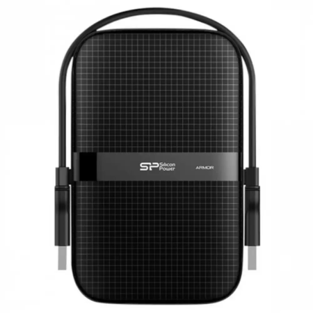 5 ТБ Внешний жесткий диск Silicon Power Armor A60 (SP050TBPHDA60S3A) черный
