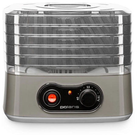 Сушилка для овощей и фруктов Polaris PFD 2505 серый Сушилка для овощей и фруктов Polaris PFD 2505 серый