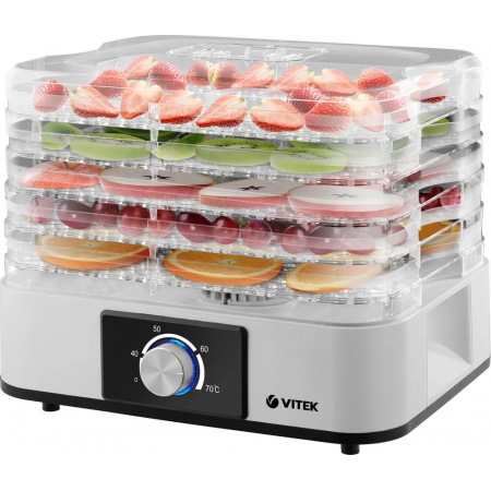 Сушилка для овощей и фруктов VITEK VT-5067 белый Сушилка для овощей и фруктов VITEK VT-5067 белый