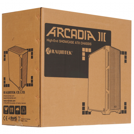 Корпус RAIJINTEK ARCADIA III (0R20B00224) черный