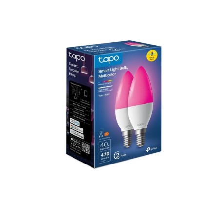 Умная светодиодная лампа TP-Link Tapo L430C (Tapo L430C(2-pack)(EU))белый
