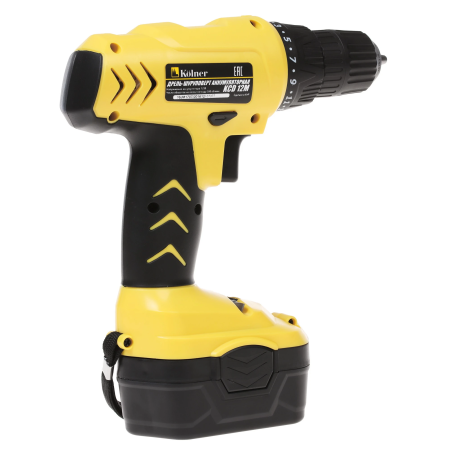 Дрель-шуруповерт Kolner KCD 12M желтый