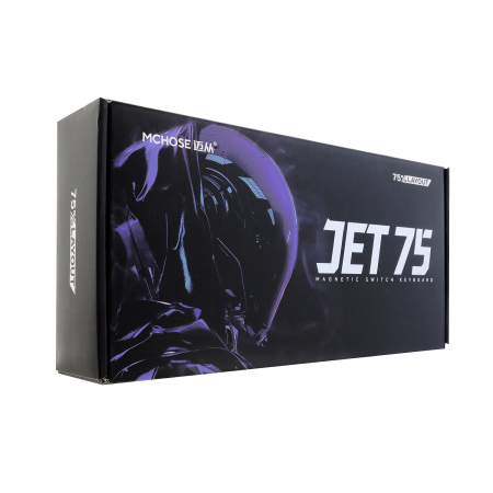 Клавиатура проводная MCHOSE Jet 75 E-sport White Topographic (MC-Jet75-9) белый