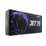 Клавиатура проводная MCHOSE Jet 75 E-sport White Topographic (MC-Jet75-9) белый