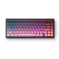 Клавиатура беспроводная + проводная MCHOSE G75 PRO Black Pink (MC-G75-16) черный/розовый/серый