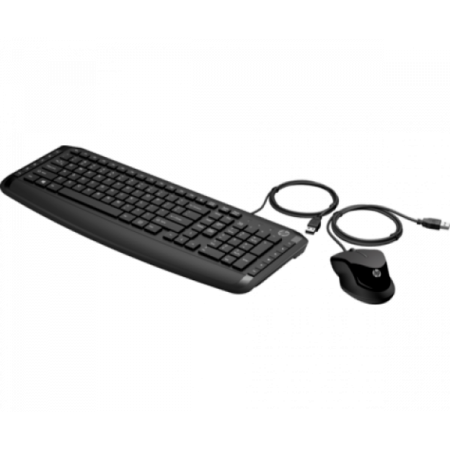 Клавиатура + мышь проводная HP Pavilion 200 черный