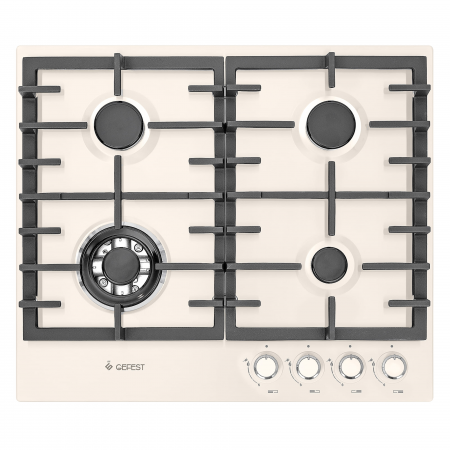 Варочная панель газовая GEFEST ПВГ (1214-01 К81) кремовый