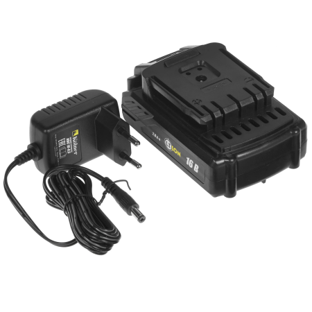 Дрель-шуруповерт Kolner KCD 16-2L желтый