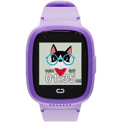 Детские смарт-часы Canyon Sunny KW-48 55 мм (CNE-KW48VL) фиолетовый