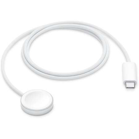 Кабель для зарядки Apple Watch Magnetic Charging Cable A2515 (MT0H3ZM/A) белый