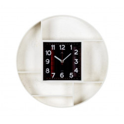 Часы настенные Рубин 3516-003 белый