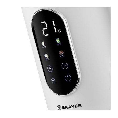 Электрический чайник BRAYER BR6107-WH белый