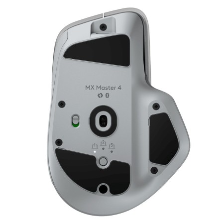 Мышь беспроводная Logitech MX Master 4 Pale Grey (910-007563) светло-серый