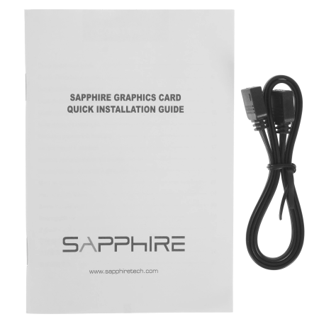 Видеокарта Sapphire AMD Radeon 9060 XT PURE OC (11350-02-20G) 16 Гб белый