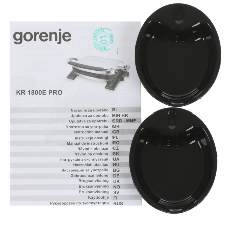 Гриль Gorenje KR1800EPRO серебристый