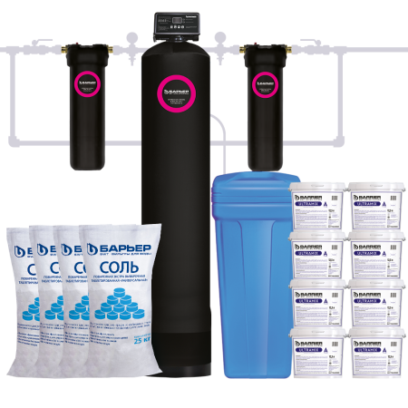 Фильтр для воды БАРЬЕР Pro100RV-1044-3/4 черный