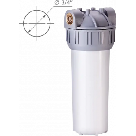 Фильтр для воды БАРЬЕР ВМ 3/4 серый