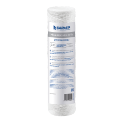 Фильтр для воды БАРЬЕР Механика 5 мкм нить (Р111Р06) белый