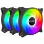 Комплект вентиляторов PCCooler FX 120 ARGB BK 3 IN 1 3шт черный