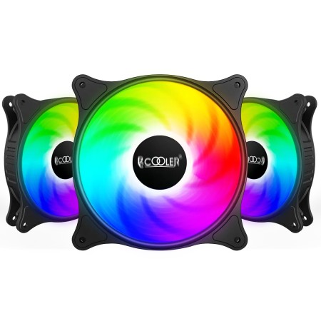 Комплект вентиляторов PCCooler FX 120 ARGB BK 3 IN 1 3шт черный