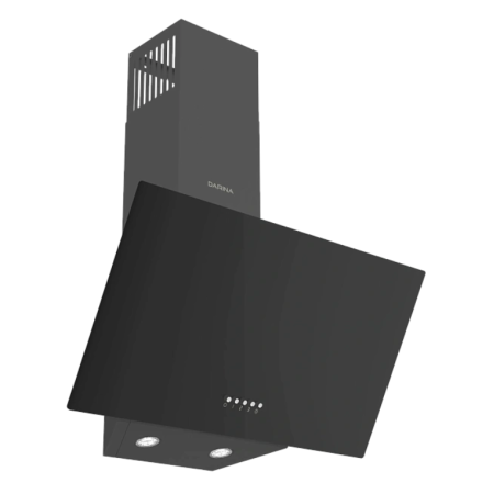Вытяжка наклонная DARINA SLIDE G600B черный
