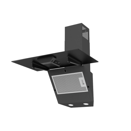 Вытяжка наклонная DARINA SLIDE G600B черный