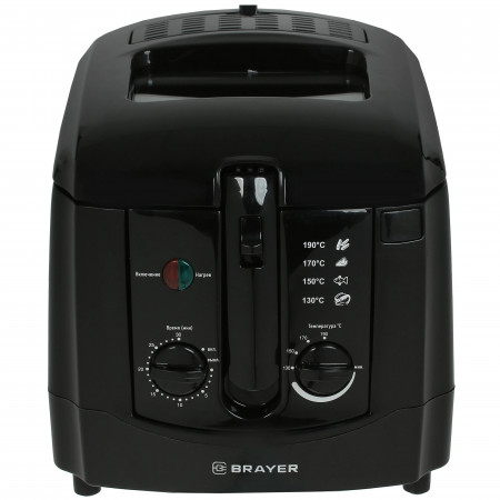 Фритюрница BRAYER 2830BR-BK черный Фритюрница BRAYER 2830BR-BK черный