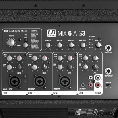 Колонки LD Systems MIX 6 A G3 черный