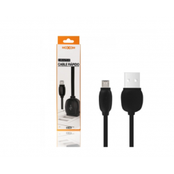 Кабель Micro USB - USB-А Moxom CC-65 1 м черный