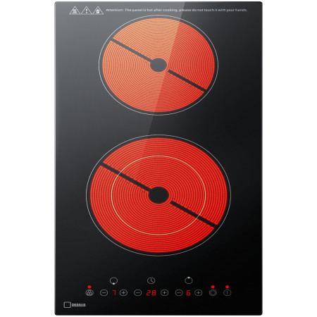 Варочная панель электрическая Dessus DCGC-30003B черный