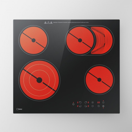Варочная панель электрическая Dessus DCGC-60003B черный