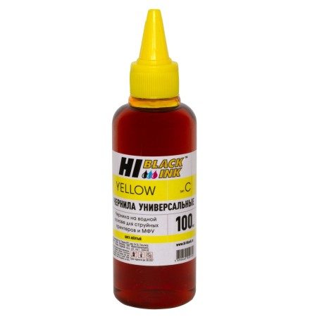 Чернила Hi-Black HB-Ink-C-100-Yellow (150701038696) желтый