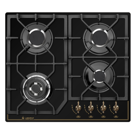 Варочная панель газовая GEFEST ПВГ (2232-01 К83) черный