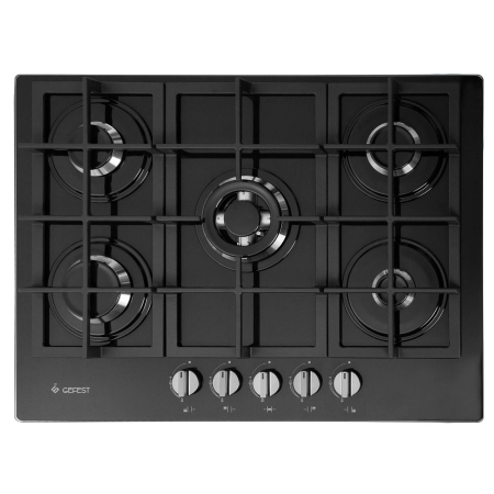 Варочная панель газовая GEFEST ПВГ (2342) черный