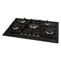 Варочная панель газовая GEFEST ПВГ (2344) черный