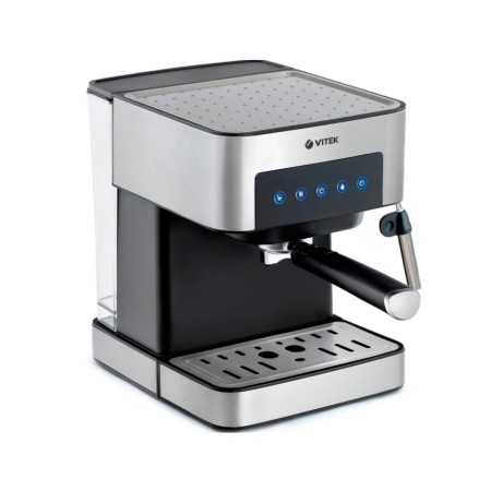 Кофеварка рожковая Vitek VT-1508 серебристый