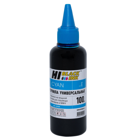 Чернила Hi-Black HB-Ink-E-100-Cyan (1507010381110) голубой