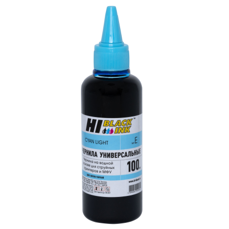 Чернила Hi-Black HB-Ink-E-100-LC (150701038401) светло-голубой