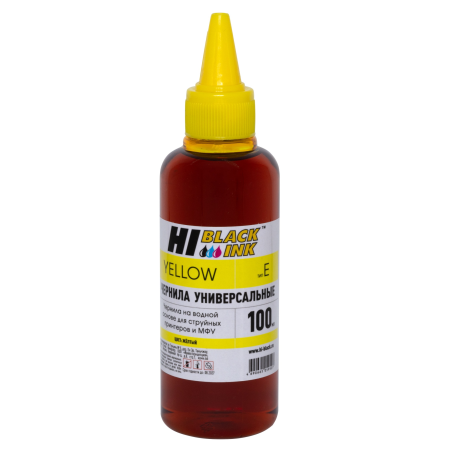 Чернила Hi-Black HB-Ink-E-100-Yellow (150701038302) желтый