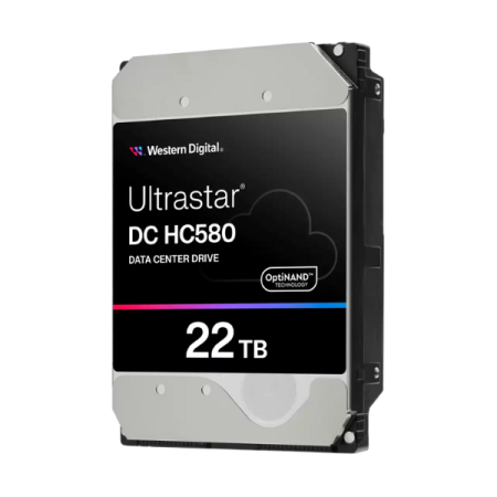 22 ТБ Жесткий диск Western Digital Ultrastar DC HC580 (WUH722422ALE6L4) серебристый