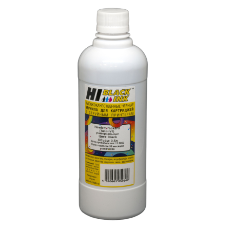 Чернила Hi-Black HB-Ink-H-V1-500-Bk (15070103865) черный