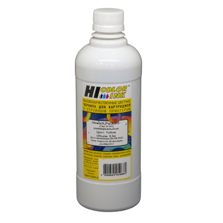 Чернила Hi-Black HB-Ink-H-V1-500-Y (150701038691) желтый