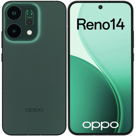 Смартфон OPPO Reno 14 5G 12/512 ГБ зеленый (Luminous Green)
