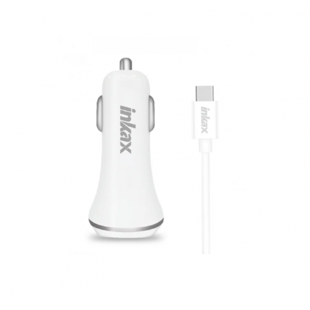 Автомобильное зарядное устройство Inkax CD 12 Type-C белый